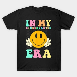 In My Kindergarten Era Retro Back To School Teacher Student T-Shirt